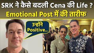 John Cena Shares Anant Radhika Wedding Experience With Shah Rukh Khan Emotional Post Viral