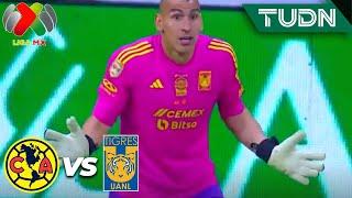 ¡ROJA A NAHUEL Guzmán es EXPULSADO  América 1-0 Tigres  AP2023 - Final VUELTA  TUDN