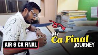 How I got AIR 6 in CA Finals???  Ankush Chirimar