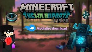 Mcpe 1.19.28 The Wild Update  Mediafire download  ScorpionOp