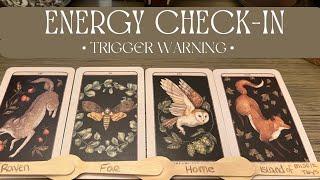 ENERGY CHECK- IN WITH YOUR FAVORITE SPIRITS   pick a card reading  TRIGGER WARNING 