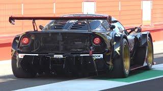 500HP Widebody Lotus Exige V6 by PB Racing - Pure Sound at Mugello + Lotus Elise Cup PB-R