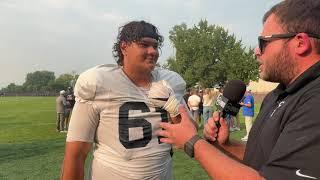 Weylin Lapuaho Interview  BYU Football  Wyoming Week