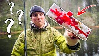 The Christmas Game - Fishing With What We Get in Our Christmas Presents  Team Galant