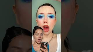 Tutorial for this blue trend  ornl video @effylmz  #makeup #molchanovamua #makeuptransition