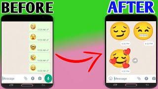 How To Send Big Emoji On Whatsapp  Whatsapp Send Big Emoji