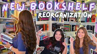 new bookshelf tour + reorganizing 🪴