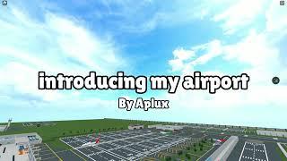 Review of my airport at itty bitty airport  Roblox