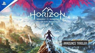 Horizon Call of the Mountain  Announce Trailer