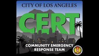 History of the Community Emergency Response Team CERT Training