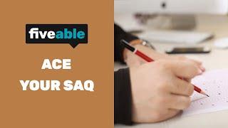 AP World History How to Ace Your SAQ