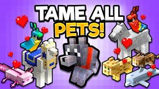 Ultimate 1.21 Pet Guide How To Tame Them All