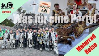 Balkan-Motorradtour mit Bikerfest in Theth Albanien  Wie aus 9.000 Euro Spendensumme 10.000 wurden