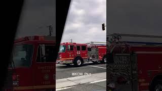 Firetruck Responding  #shorts