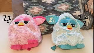 cute Furby pyjama bags snoring