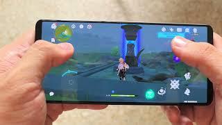 Sony Xperia 1 VI Mark 6 Genshin Impact gameplay Performance Mode is really great