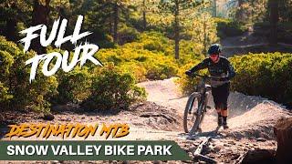 Snow Valley Bike Park  Every Trail POV & Full Review 4K