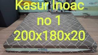 kasur Inoac no 1.   200x180x20 Garansi 10 Tahun  cukup untuk 3 sampai orang Inoac eon d23