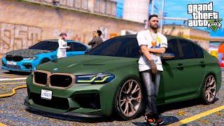 РЕАЛЬНАЯ ЖИЗНЬ В GTA 5 - КУПИЛ СЕБЕ BMW M5 CS С ПРОБЕГОМ ЧУТЬ НЕ РАЗБИЛ БМВ В ГОРОДЕ ВОТЕР