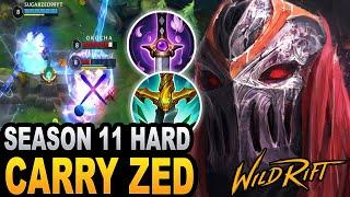 WILD RIFT SUGARZED99YT SEASON 11 INSANE HARD CARRY