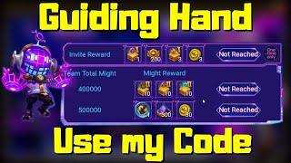New Event Guiding Hand with massive rewards Join my Team  Castle Clash
