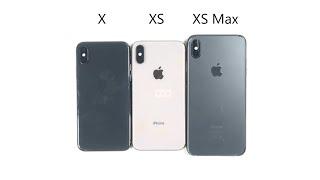 iPhone X vs iPhone Xs vs Xs Max - SPEED TEST