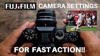 Best Autofocus Settings for Action on your Fujifilm Camera