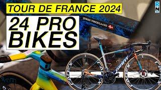  Tour de France Rennräder 2024 24 Profi Rennräder im Detail