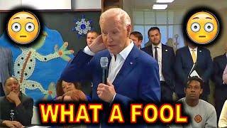 LOST Joe Biden Makes a Complete FOOL of Himself.....