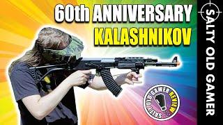 60th Anniversary Kalashnikov Airsoft AEG  SaltyOldGamer Airsoft Review