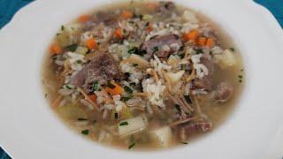 طريقة تحضير شوربة موزات الغنم الشهية How to Make The Best Lamb Shanks Soup Recipe