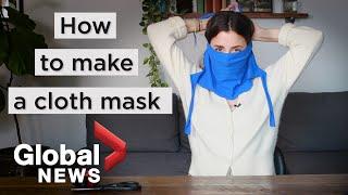 Coronavirus outbreak How to make your own face mask based on CDC guidelines