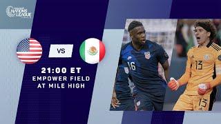 2021 Concacaf Nations League Finals  United States vs Mexico