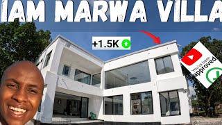 FINALLY VISITING IAM MARWA VILLA TO LEARN BUILDING YOUTUBE  @iammarwa