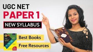 UGC NET Paper 1 New Syllabus Paper Pattern & Best Books