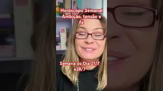 Horóscopo Semanal 217 a 287 #horoscopo #horoscoposemanal #astrologia #shorts