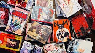 $1700 MANGA HAUL  UNBOXING  Right Stuf Anime Book Depository August 2021