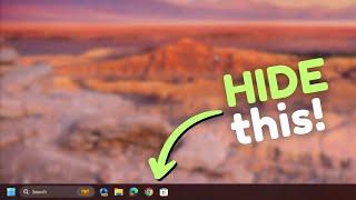 How to Hide Taskbar on Windows 11?