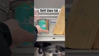 Thrift Store Fail ‍️ Shopping at Goodwill for resale