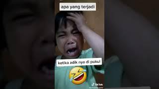 Viral..anak kecil bikin lucu ekspresi nya