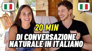 Conversazione Naturale in Italiano Con Francesca Sub ITA  Imparare l’Italiano