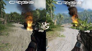 Crysis VS Crysis Remastered Max Settings 4K  RTX 4090  i9 13900K