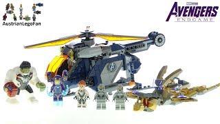 Lego Avengers Endgame 76144 Avengers Hulk Helicopter Rescue - Lego Speed Build Review