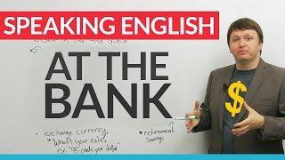 Real English Vocabulary At the BANK