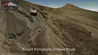 Mount Kilimanjaro Umbwe Route ∆ hiking trails ∆ 3d-trail.comtanzania