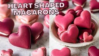 Heart Macarons