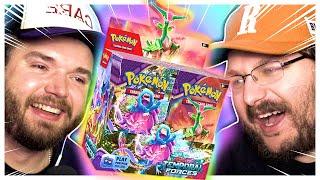 Opening a Pokemon Temporal Forces box w Wildcat