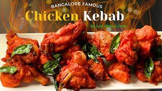 Bangalore Famous Fried Chicken Kebab  Empire Style Chicken Kebabs Recipe