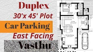 30x45  East Facing house plan instyle homes building plan vastu design Villa Design