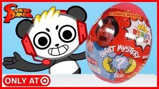 Ryans World Target Surprise Egg Unboxing + Top 5 Combo Panda Toys 